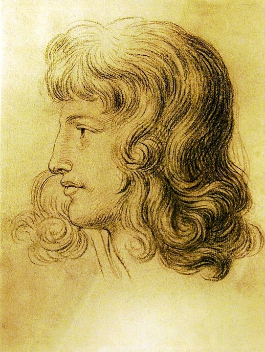 Goethe Porträtzeichnung